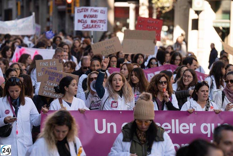 Infermeres de Catalunya se mantiene en huelga tras reunión con Balcells