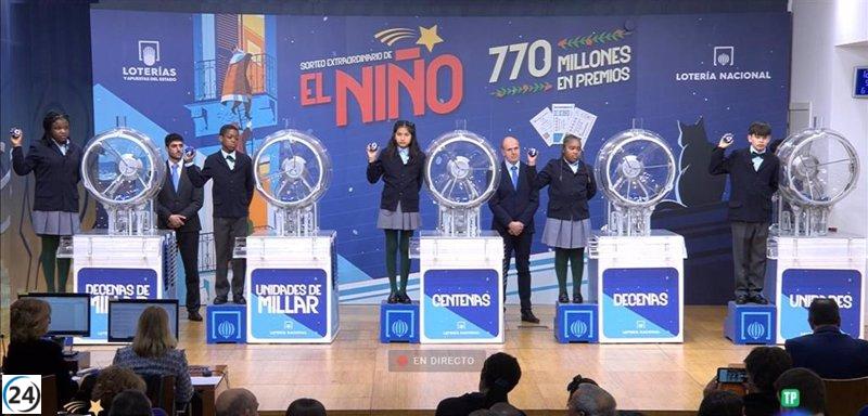 Corbera de Llobregat (Barcelona) da un giro sorprendente al vender una fracción del gran premio de 'El Niño' del año 2024.
