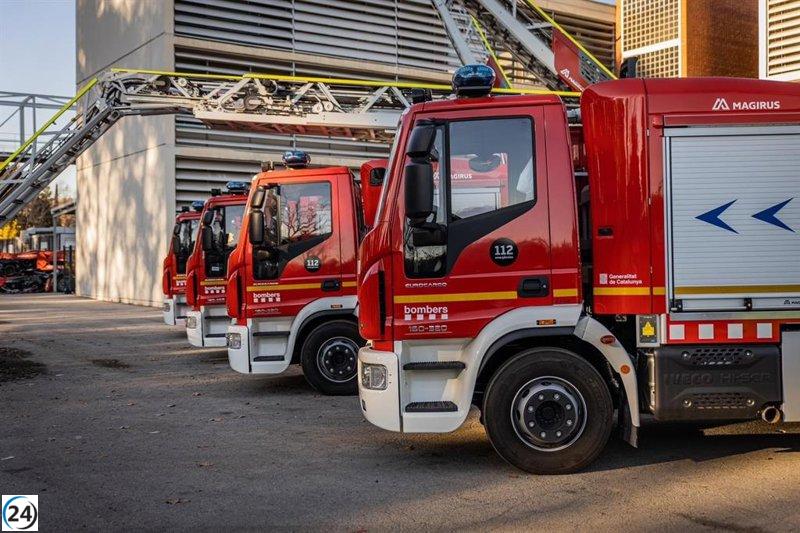 Trágico fallecimiento en el incendio de un apartamento en Calella (Barcelona)