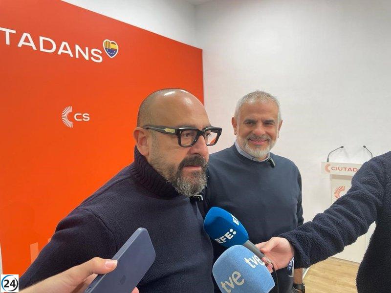 El político de Ciudadanos, Cañas, descarta ser candidato en las próximas elecciones europeas.