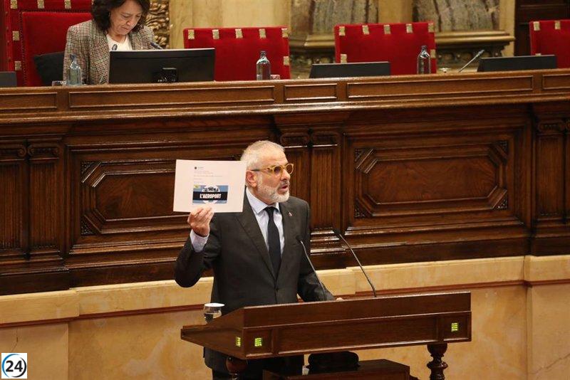 Carrizosa (Cs) critica el enfoque oportunista de la reestructuración del Govern de la Generalitat