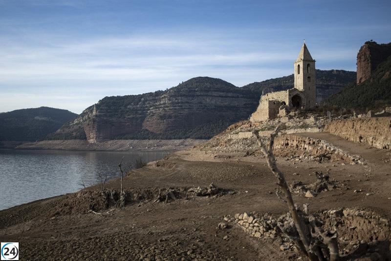Sequía inminente en Cataluña: embalses internos se ubican por debajo del 16%