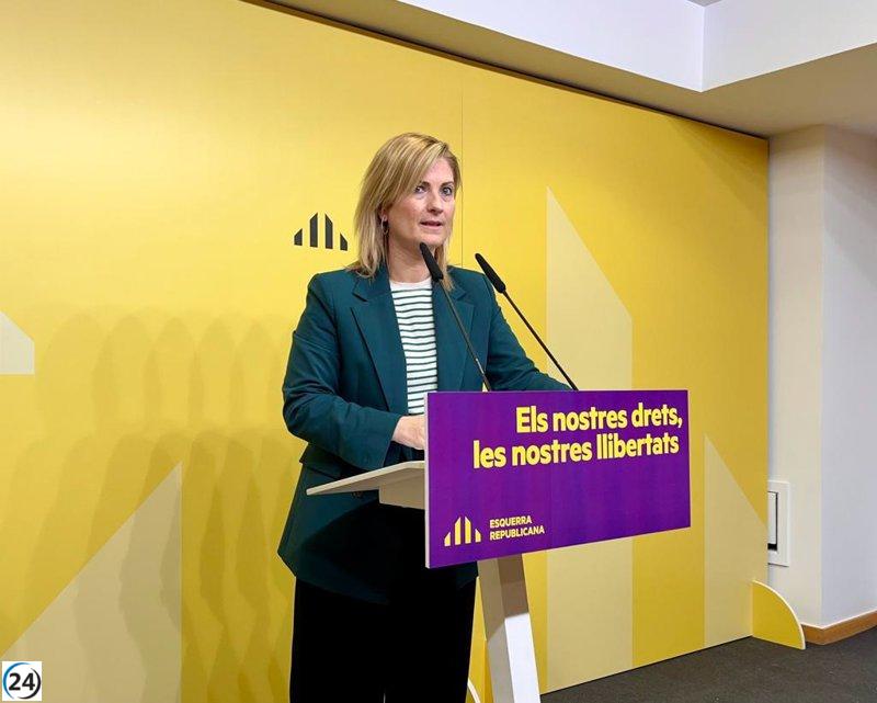 ERC busca consenso con Junts y Comuns para aprobar los Presupuestos, según Sans.