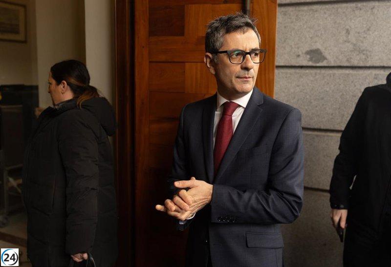 Bolaños elogia amnistía como ley europea que beneficia a 372 personas.