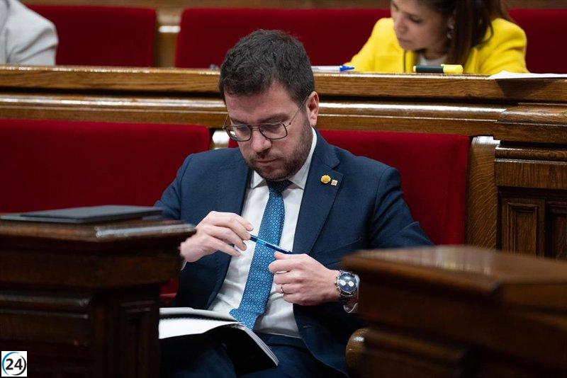 ERC y PSC son los únicos partidos que respaldan los Presupuestos de 2024 en el Parlament catalán