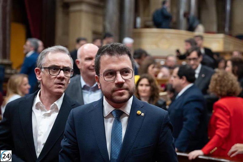 Elecciones anticipadas en Catalunya convocadas por Aragonès el 12 de mayo.