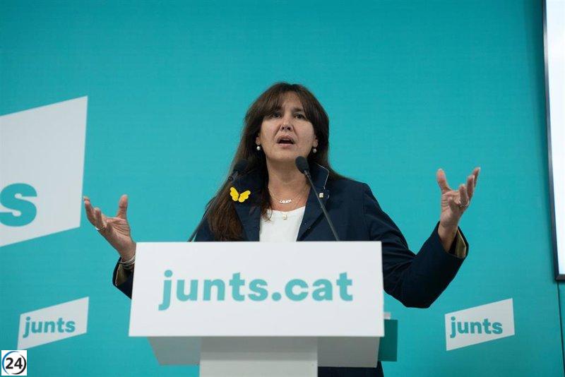 Borràs critica a Aragonès por priorizar la campaña sobre la gobernabilidad.