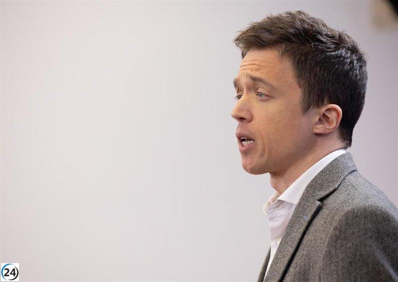 Errejón critica a ERC por resucitar el debate sobre la financiación de Catalunya en plena campaña.