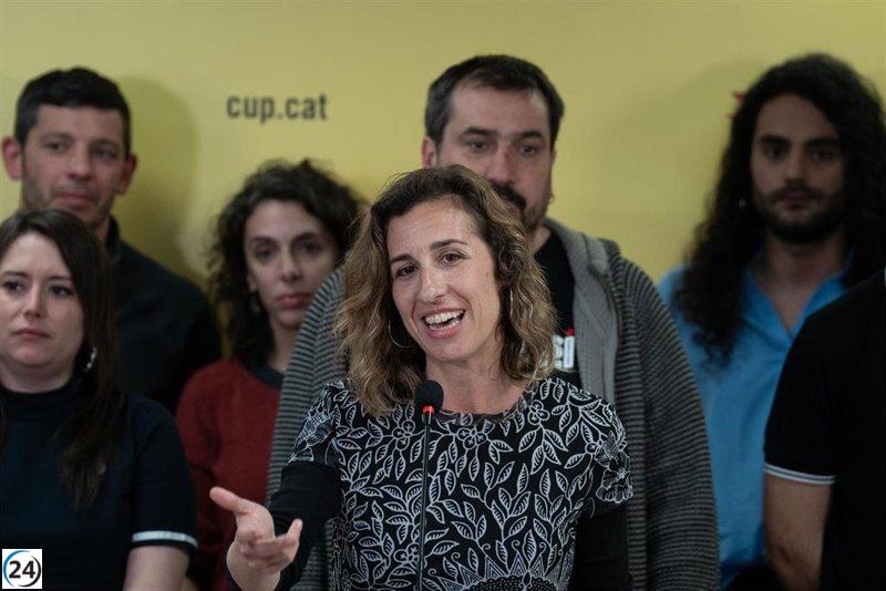 Estrada de la CUP no negociará con partidos que mantengan a Catalunya dependiente.