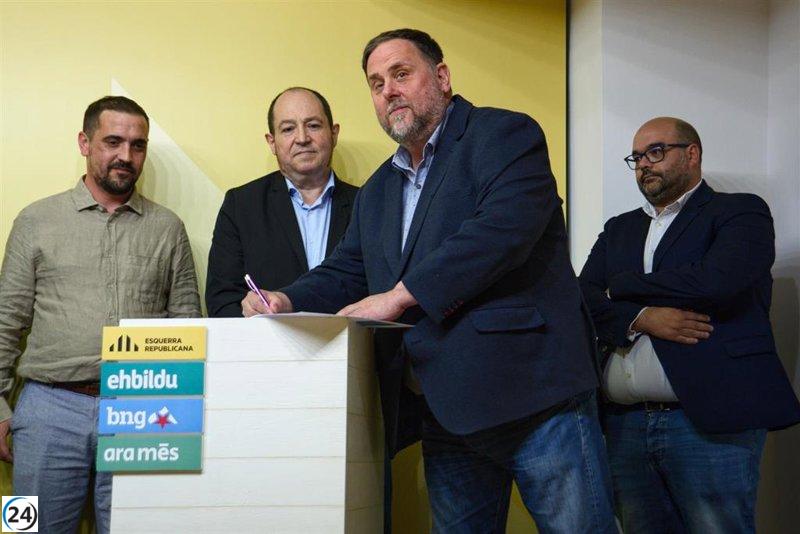 Cuatro partidos de izquierda se unen para las elecciones europeas y destacan sus logros