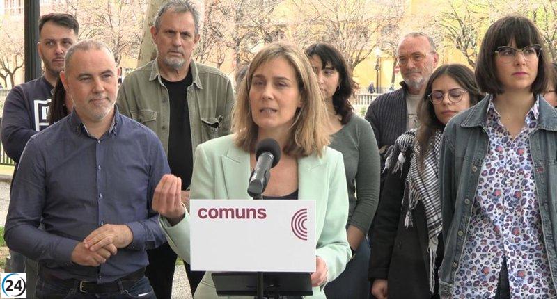 Albiach propone suspender la construcción de piscinas privadas ante la sequía.
