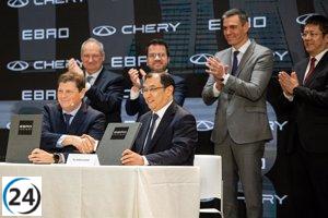 Chery y Ebro se unen para fabricar 50.000 coches en la planta Nissan en 2027.