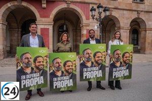 El candidato de Vox, Garriga, incita a los catalanes a usar la defensa propia en las elecciones