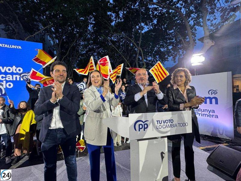 Fernández (PP) insta a Sánchez y Puigdemont a solucionar la crisis y retirarse.