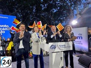 Fernández (PP) insta a Sánchez y Puigdemont a solucionar la crisis y retirarse.