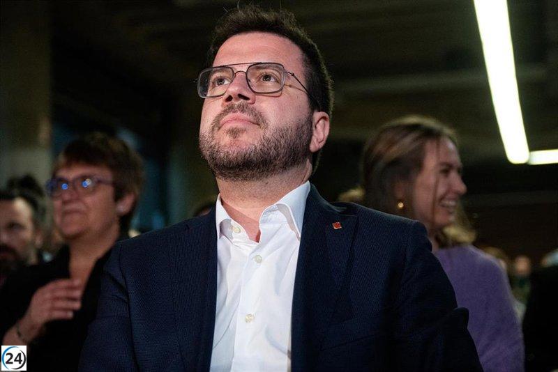 Aragonès muestra preocupación por la fusión BBVA-Sabadell: menos competencia y riesgo de desempleo.