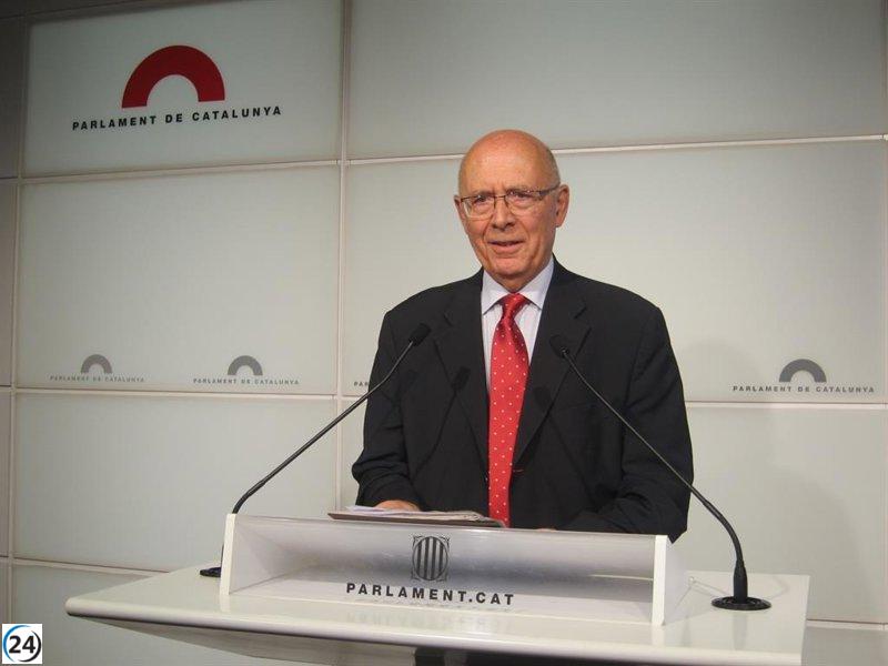 Fallece Joan Rigol, expresidente del Parlament y de UDC a los 81 años.