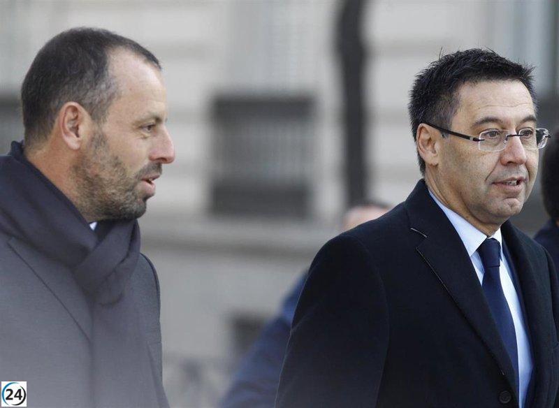 Los jueces investigan a Rosell y Bartomeu por el caso Negreira.