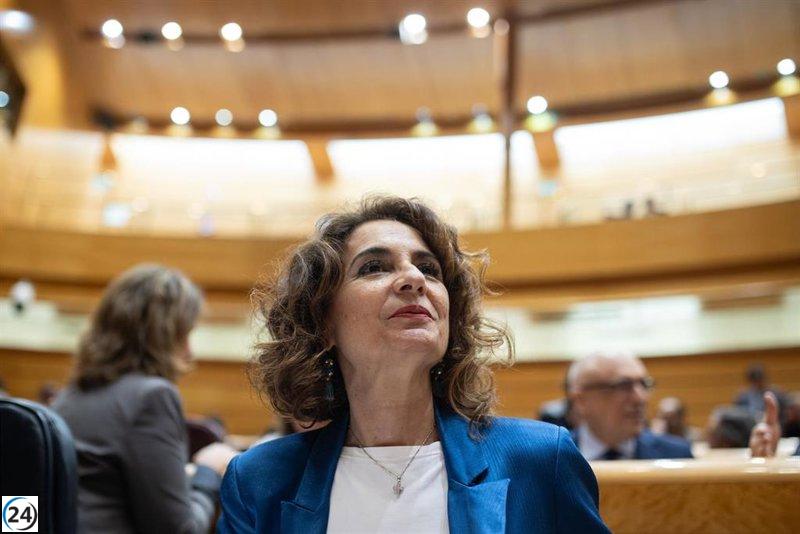 Montero debatirá en el Senado sobre el acuerdo económico con Cataluña el 4 de septiembre.