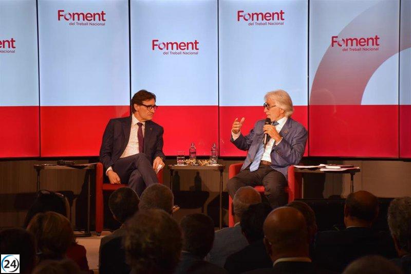 Foment exige plazo límite para la reforma de financiación.
