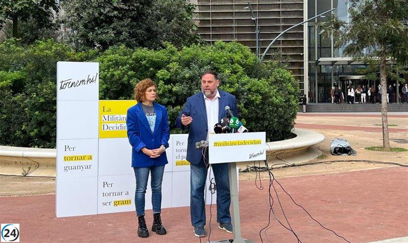 Junqueras rechaza sumarse al Govern de Illa mientras impulsa su regreso al liderazgo de ERC.