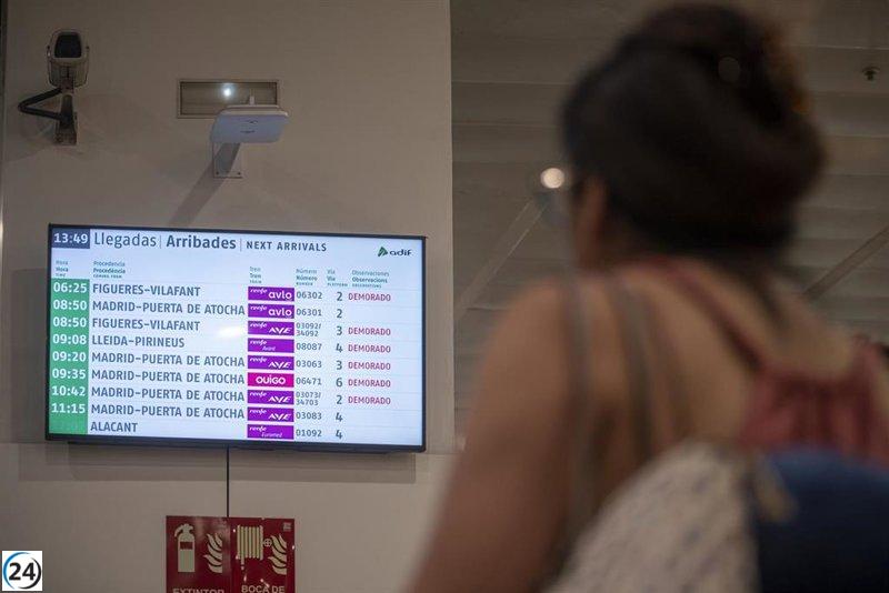 Crecen un 40% los pasajeros de Avlo en la ruta Barcelona-Madrid tras el lanzamiento de los nuevos trenes.