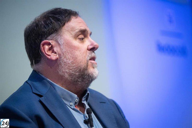 Junqueras condiciona su apoyo a la renovación en ERC a que aporte mejoras significativas.