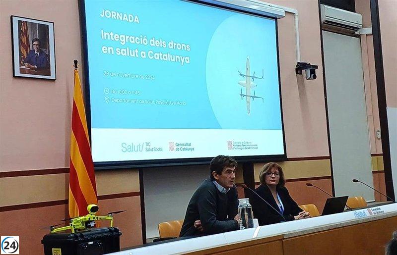 La Conselleria de Salud utiliza drones para movilizar más de 300 muestras médicas.