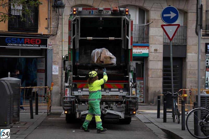 UGT Catalunya confirma la huelga de limpieza navideña en Barcelona.