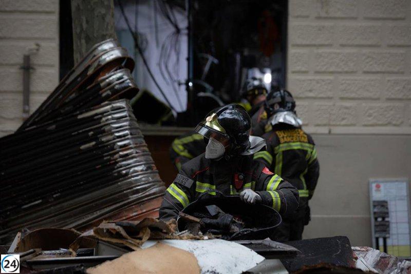 Barcelona da inicio a la campaña invernal de prevención de incendios en hogares por parte de los Bomberos.
