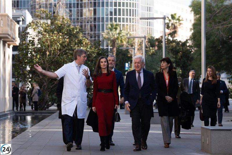 La Reina Letizia asiste al Hospital Dexeus de Barcelona para otorgar los XIX Premios Dexeus Mujer.
