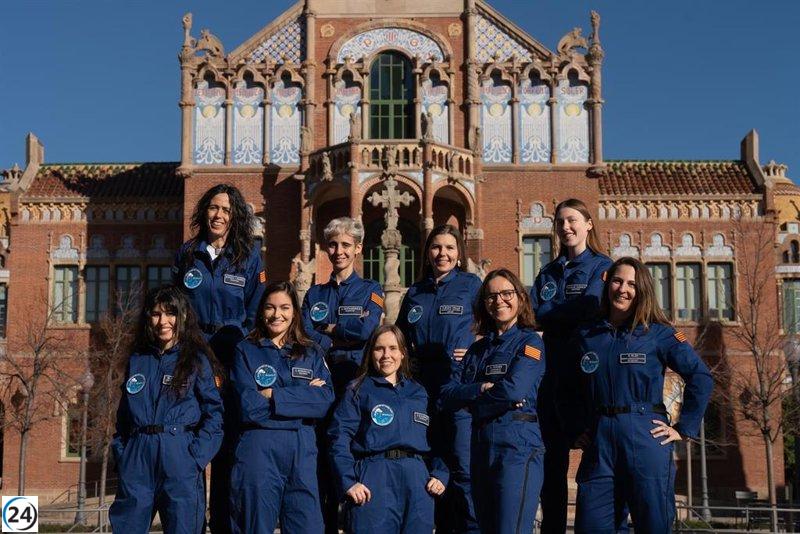 Nueve mujeres astronautas simulan misión a Marte para investigar su impacto en la salud femenina.