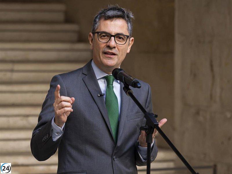Bolaños considera avanzada la negociación del traspaso de inmigración con Junts.