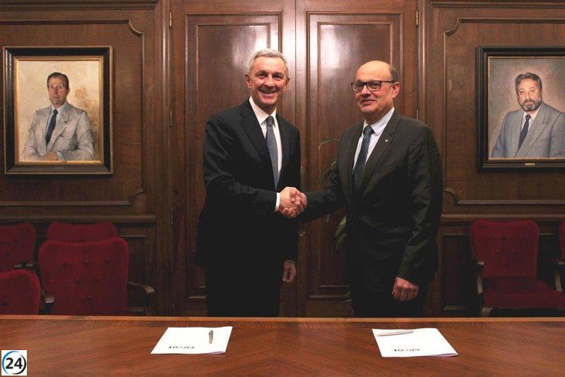 BBVA y Cecot sellan pacto para facilitar el crédito a las pequeñas y medianas empresas.