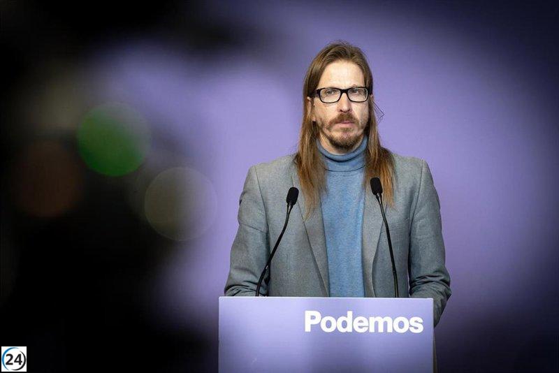Fernández (Podemos) critica el acuerdo PSOE-Junts en inmigración: 