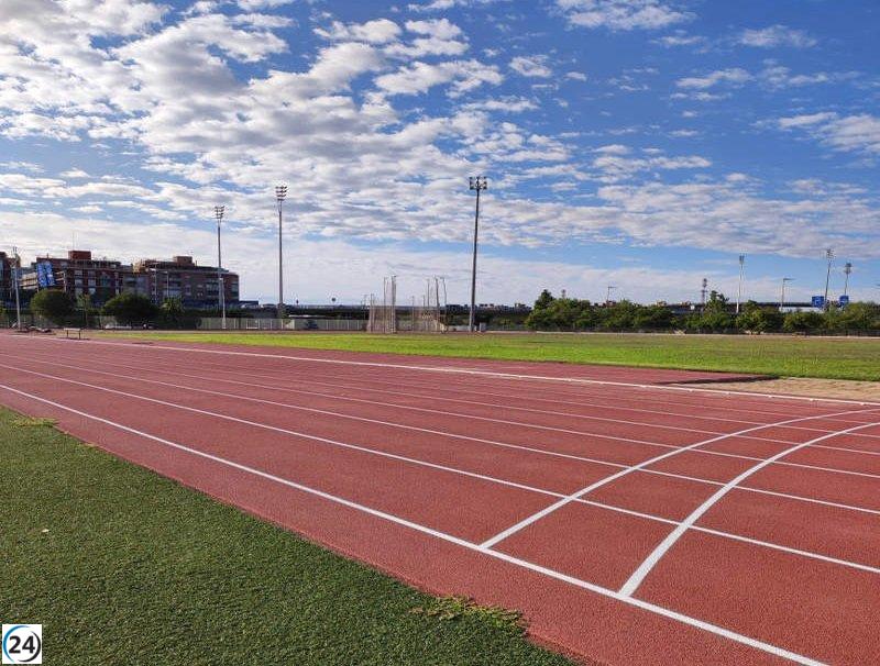 La pista de atletismo de Santa Coloma sufre cortes de luz tras dos robos de cobre.