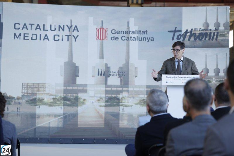 La Generalitat promueve un acuerdo para materializar Catalunya Media City.