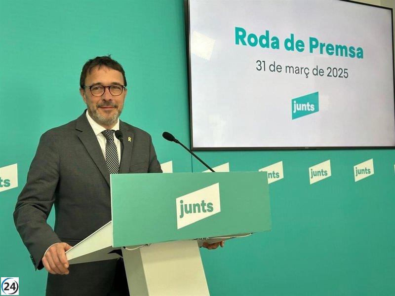 Rius (Junts) critica la absolución de Alves como un paso atrás en la batalla contra la violencia sexual.