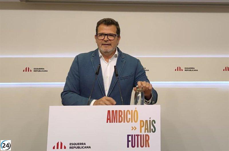 ERC denuncia la falta de acción de la Fiscalía ante los nuevos hechos de la 'Operación Catalunya'.