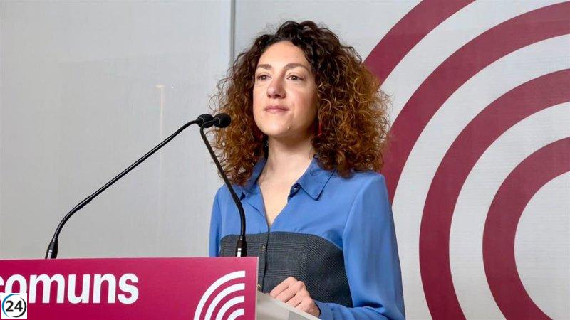 Vidal (Comuns) critica el enfoque de Irene Montero: