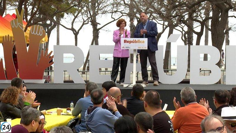 Junqueras: ERC clama por apoyo para reivindicar las infraestructuras catalanas.
