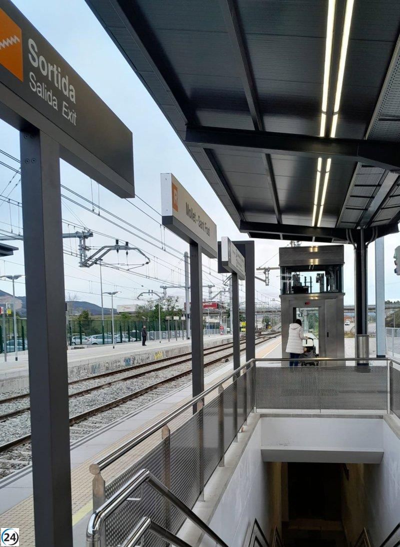 Sustracción de cable interrumpe el servicio de Rodalies en la R3 entre Montcada i Reixach y Mollet del Vallès.