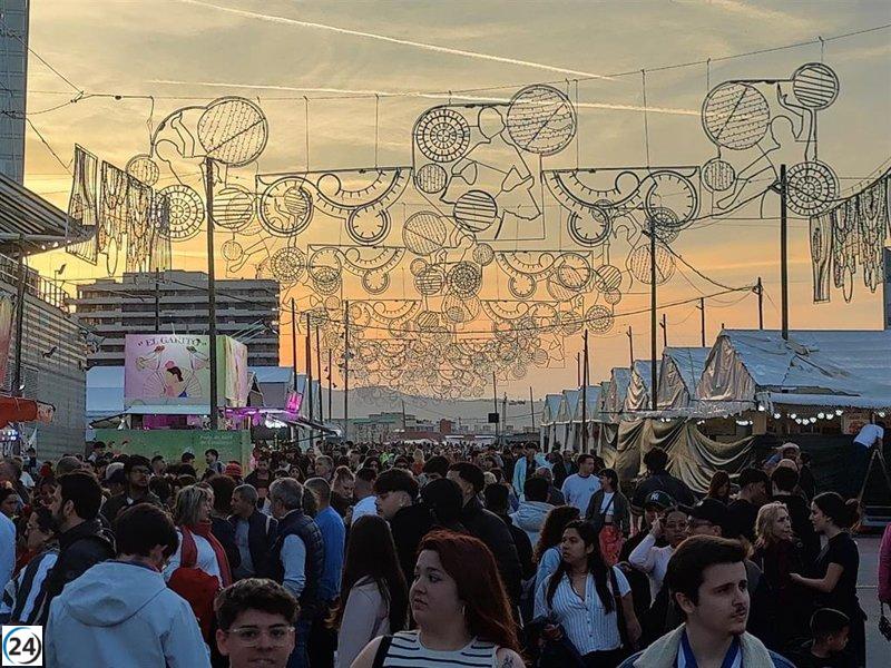 Arranca la Feria de Abril en Cataluña con el esperado encendido de luces y una mayor capacidad de público.