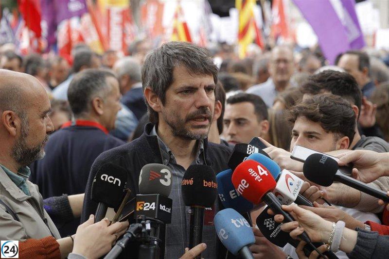 Urtasun promete que el 1 de mayo marcará el fin de las 40 horas laborales.