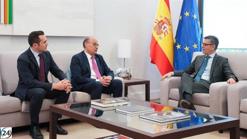 Bolaños se reúne con Panés en Madrid para discutir los desafíos del empresariado catalán.