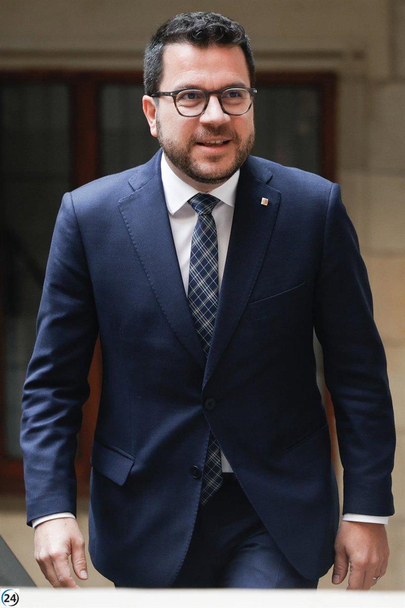 Aragonès aboga por una colaboración con Junts para optimizar la negociación con el Estado.