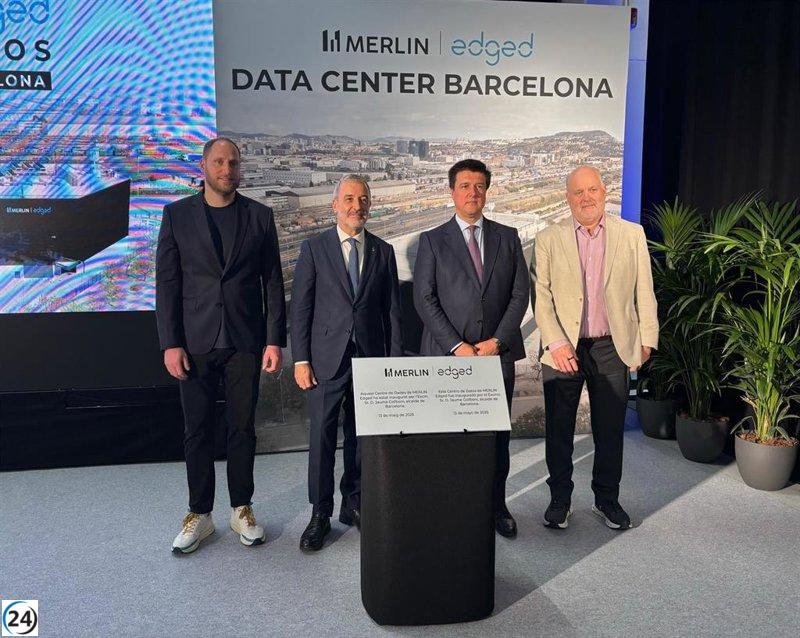 Collboni destaca que el nuevo centro de datos de CoreWeave en Merlin Edged sitúa a Barcelona como un líder en la UE.