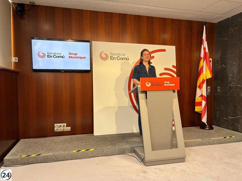 Sanz (BComú) califica las modificaciones de Collboni en el sector de Vivienda como una clara señal de sus propósitos.