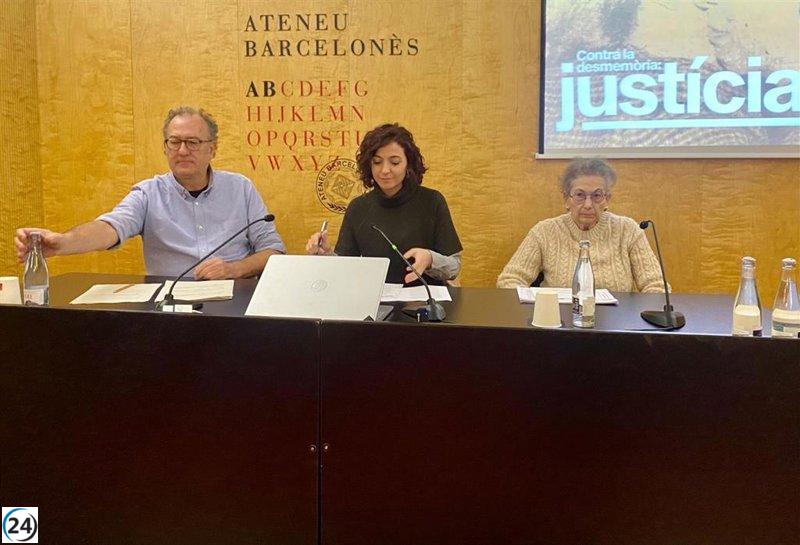 Blanca Serra, pionera en declarar ante la Fiscalía de Memoria sobre torturas del franquismo.