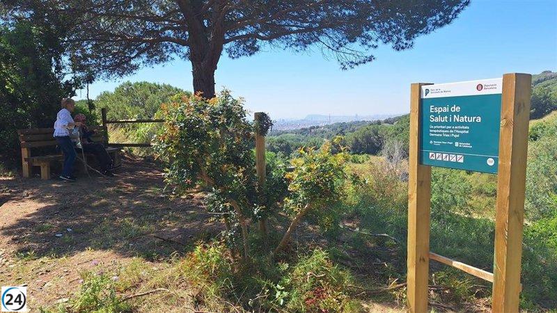 El Hospital Germans Trias de Barcelona crea un nuevo espacio que fusiona salud y naturaleza para sus pacientes.
